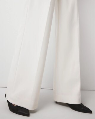 STATEMENT CLOTHING | ﻿WIDE LEG PLAID PANTS WP-101-BRICK main image 0